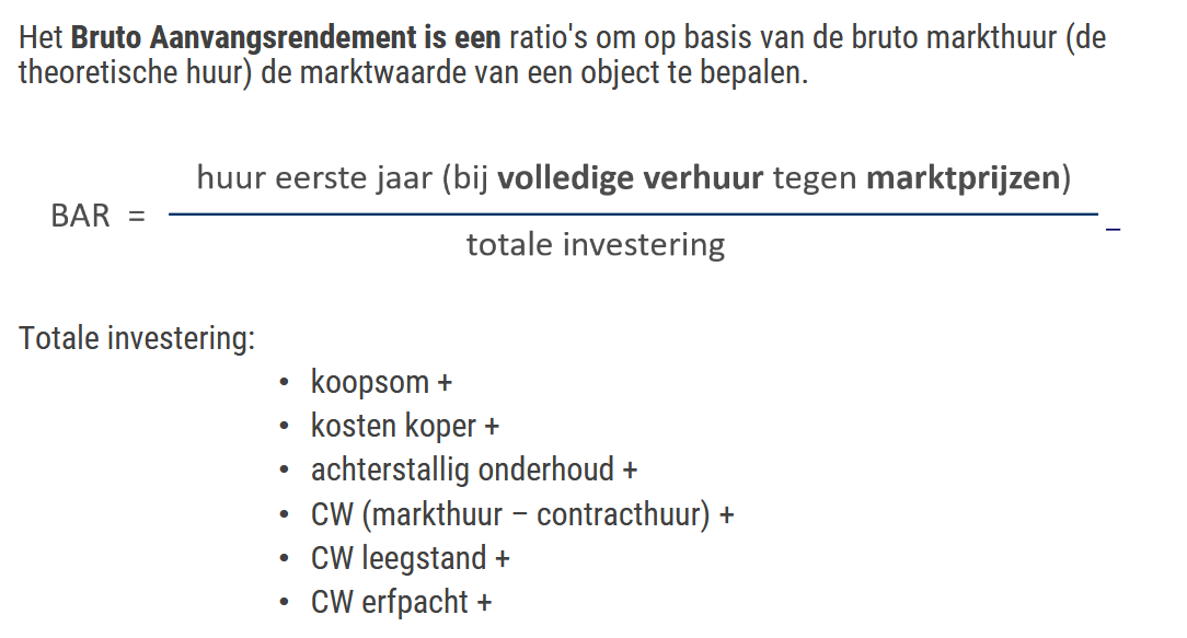 BAR methode – Vastgoedcoördinator